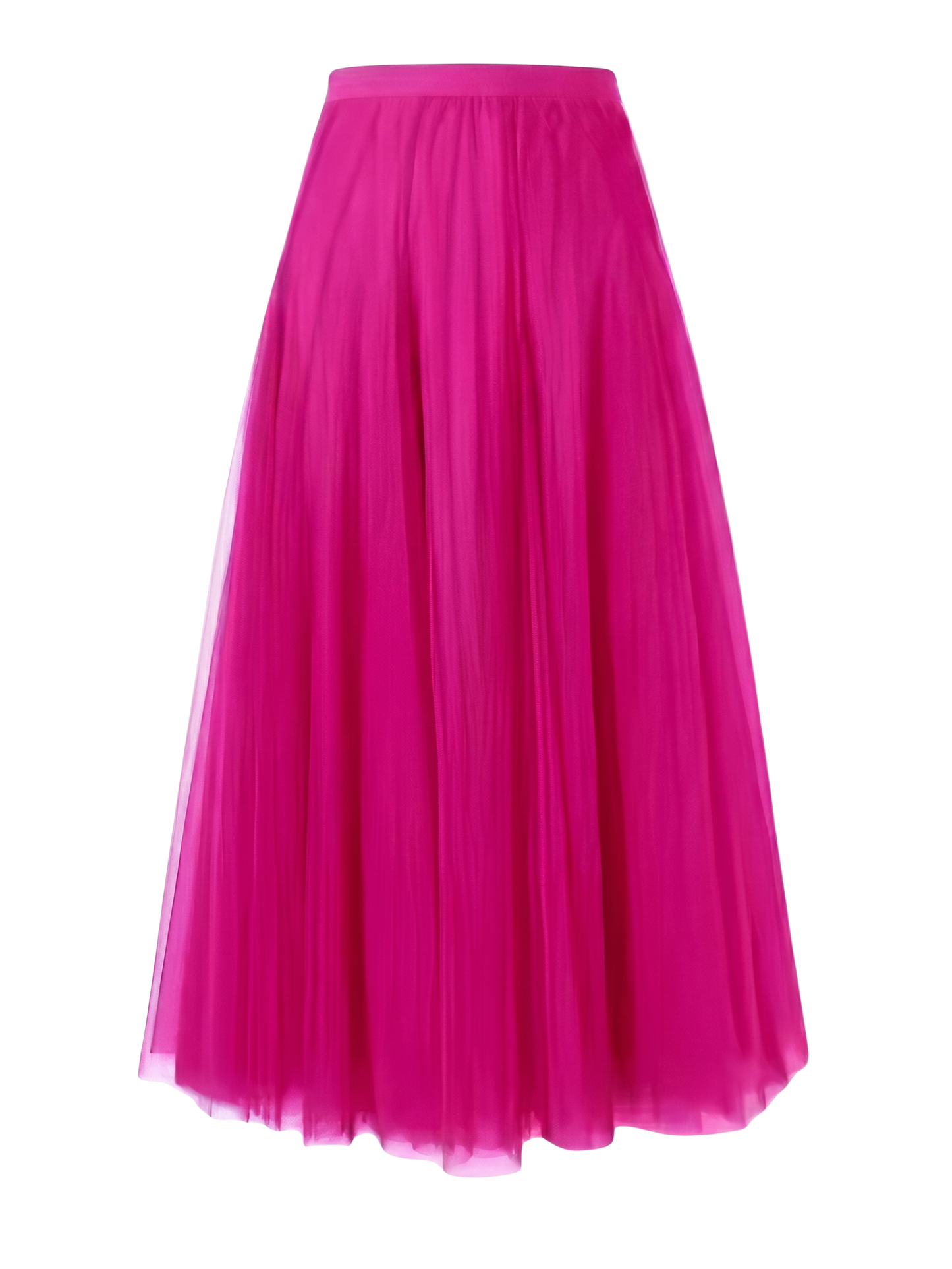 Hot Pink Mesh Tutu Skirt