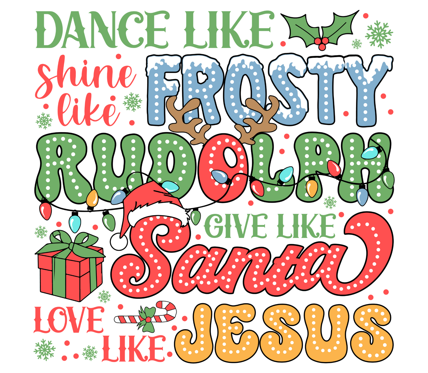 Love Like Jesus | Christmas Sweatshirt