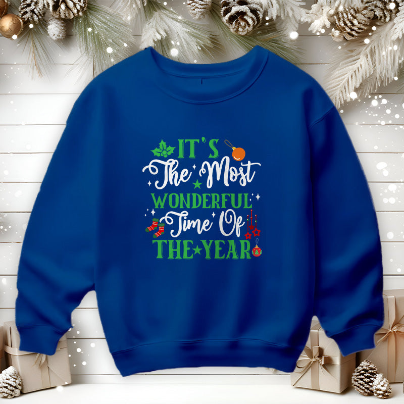 It's The Most Wonderful Time Of The Year | Christmas Sweatshirt