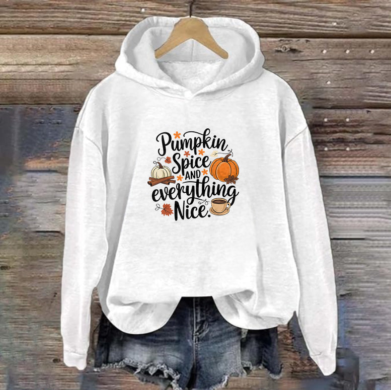 Pumpkin Spice and Everything Nice | Women's Thanksgiving Hoodie