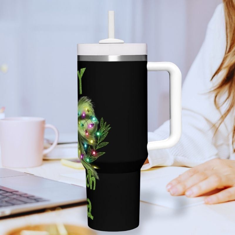 In My Grinch Era - Black | 40 oz Tumbler