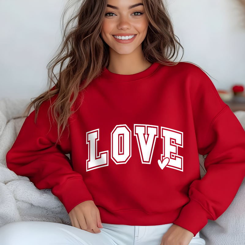 LOVE Valentine | Women Valentine Sweatshirt