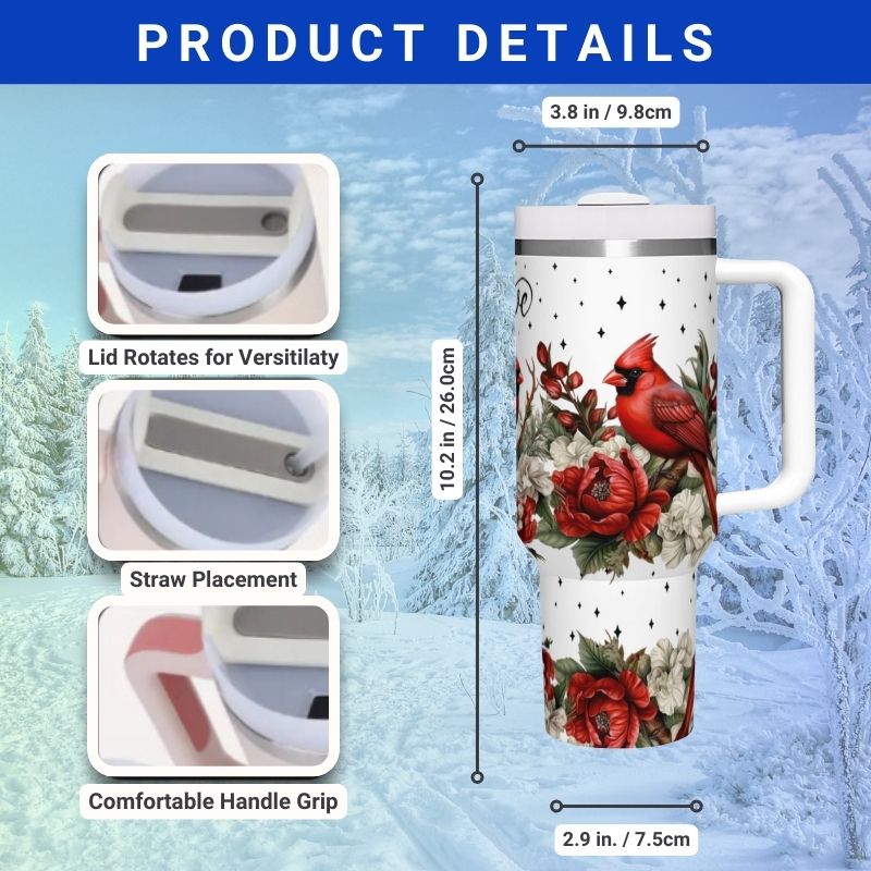 Red Cardinals | 40 oz Tumbler