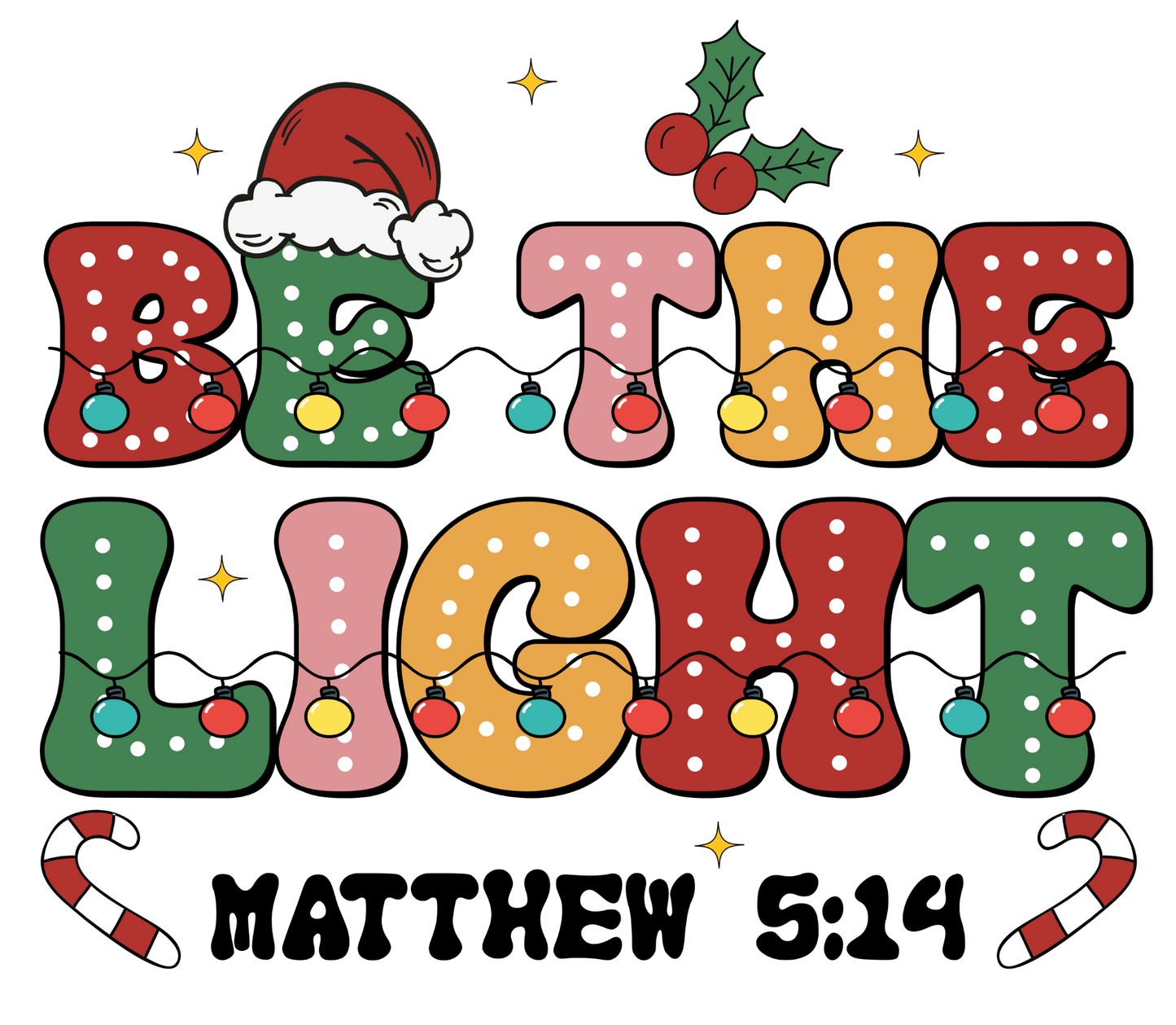 Be The Light | Christmas Sweatshirt