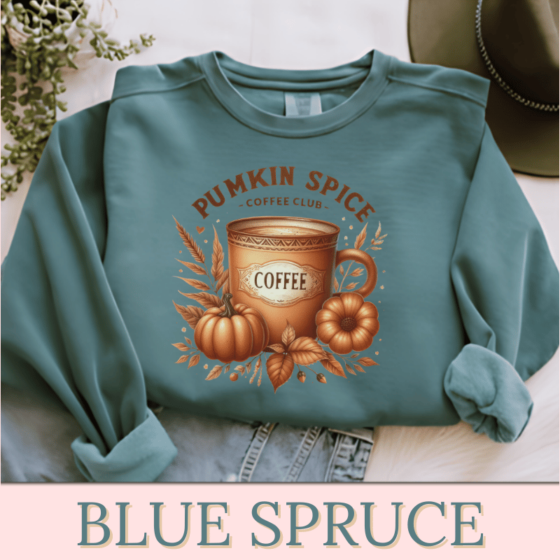 Pumpkin Spice Coffee Club | Women's Fall Sweatshirt
