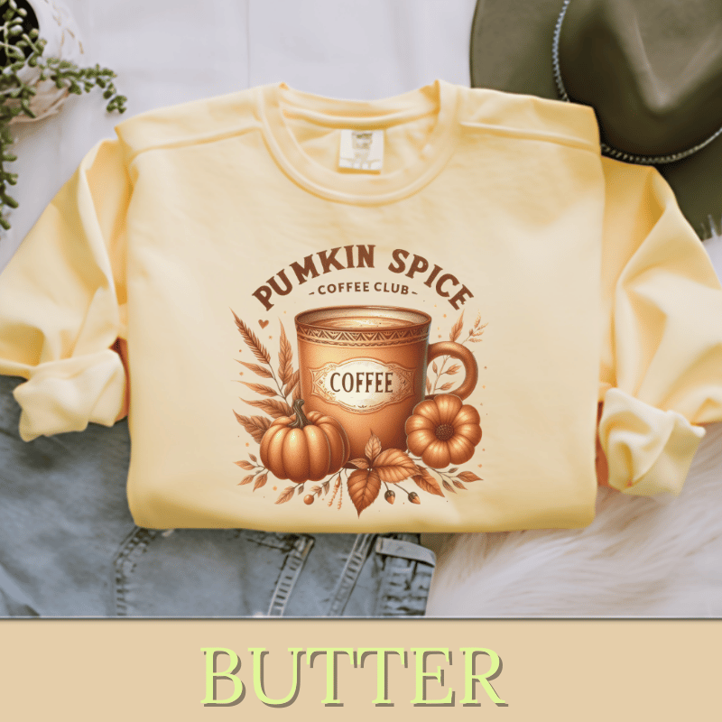 Pumpkin Spice Coffee Club | Women's Fall Sweatshirt