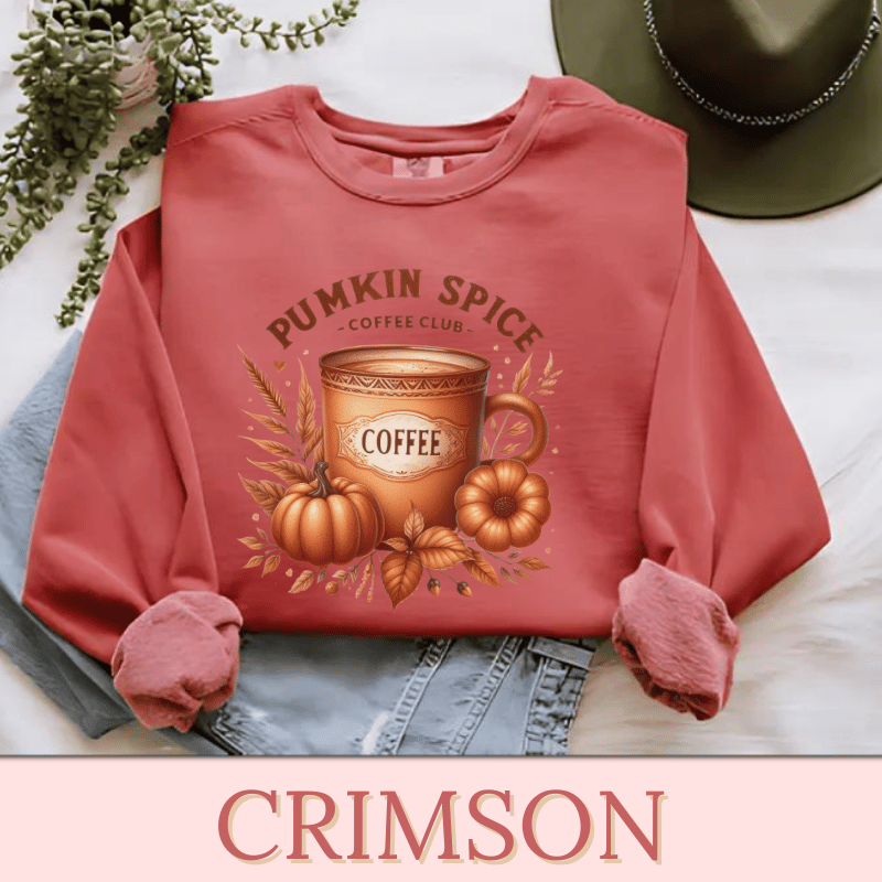 Pumpkin Spice Coffee Club | Women's Fall Sweatshirt