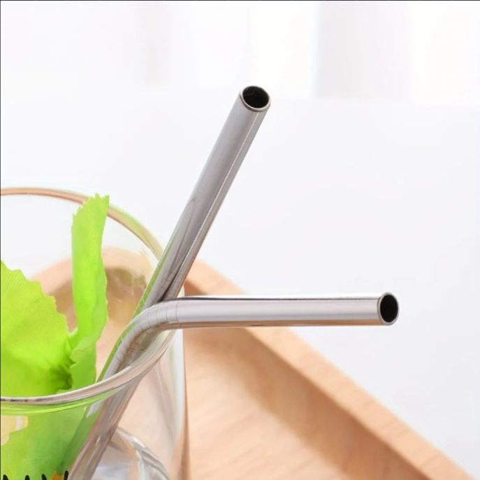 Stainless Steel Straws with Cleaning Brush for 40oz Tumbler
