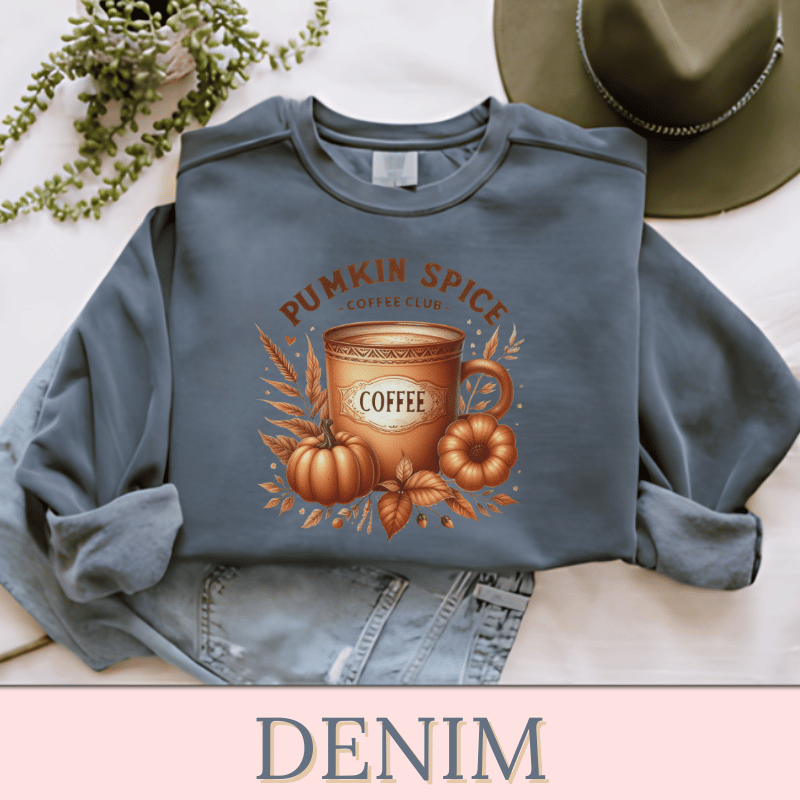 Pumpkin Spice Coffee Club | Women's Fall Sweatshirt