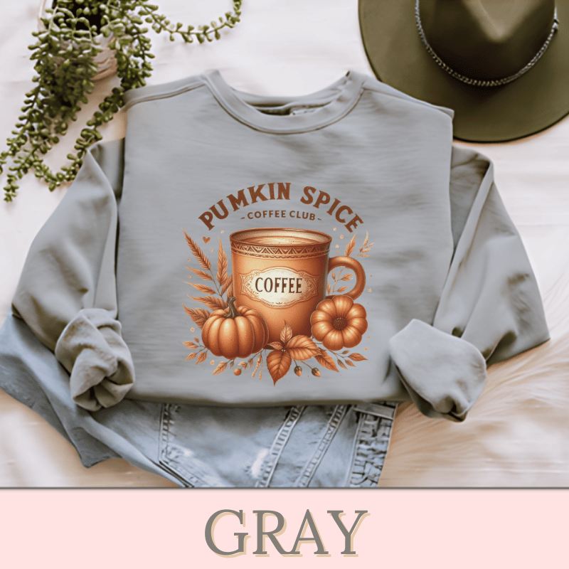 Pumpkin Spice Coffee Club | Women's Fall Sweatshirt