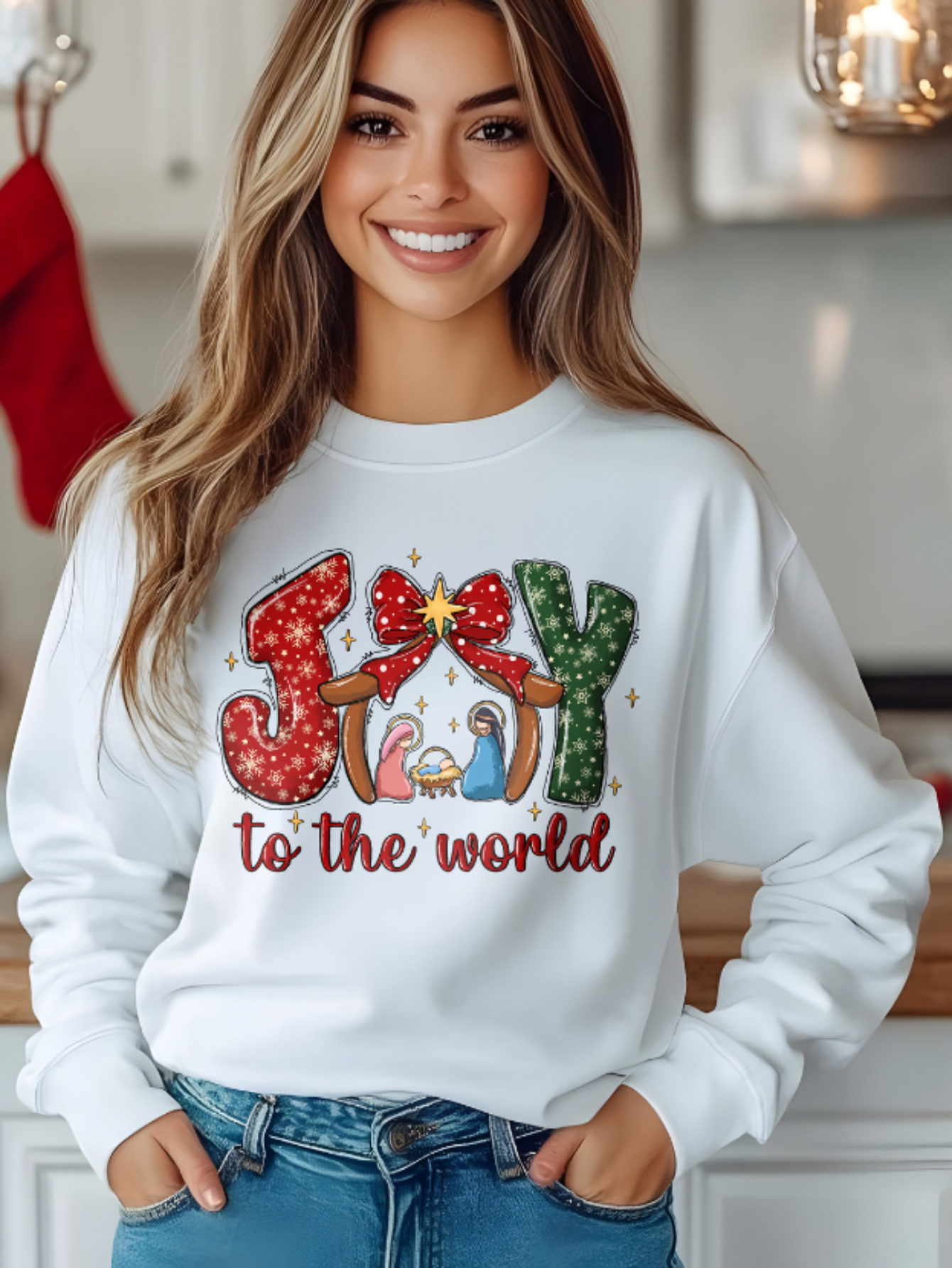 Joy To The World | Christmas Sweatshirt