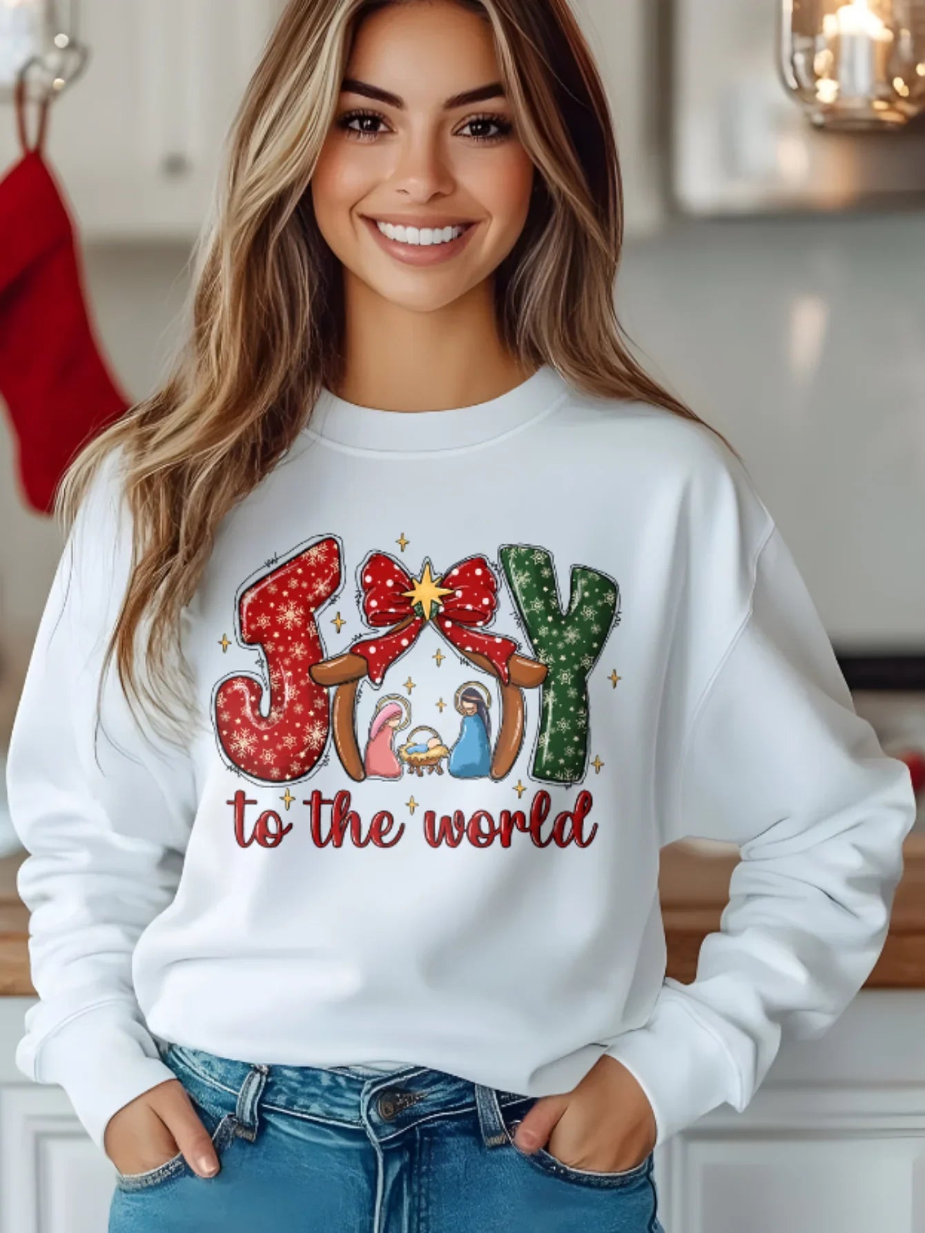 Joy To The World | Christmas Sweatshirt