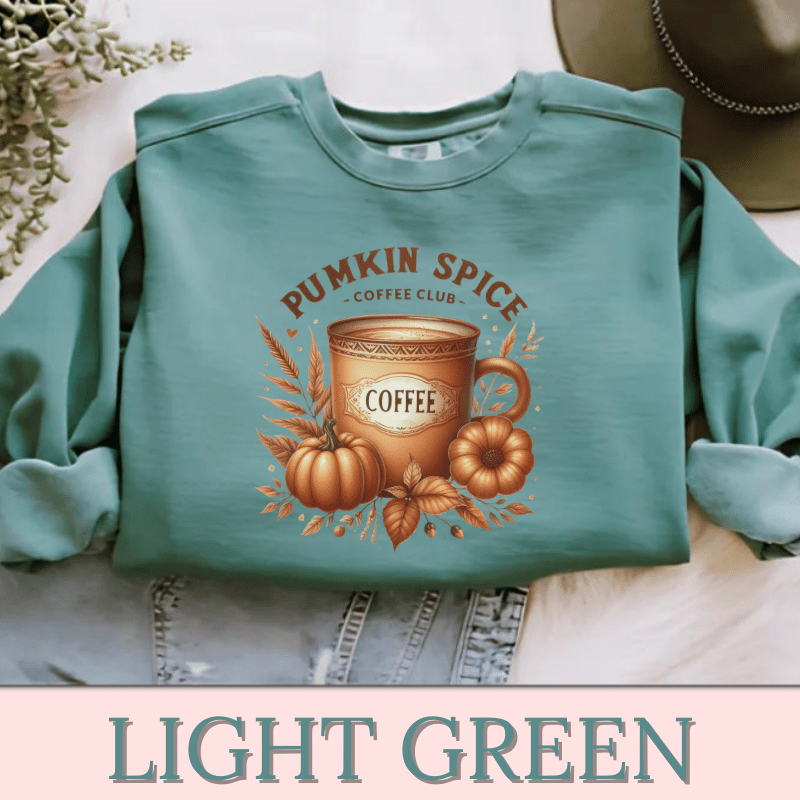 Pumpkin Spice Coffee Club | Women's Fall Sweatshirt
