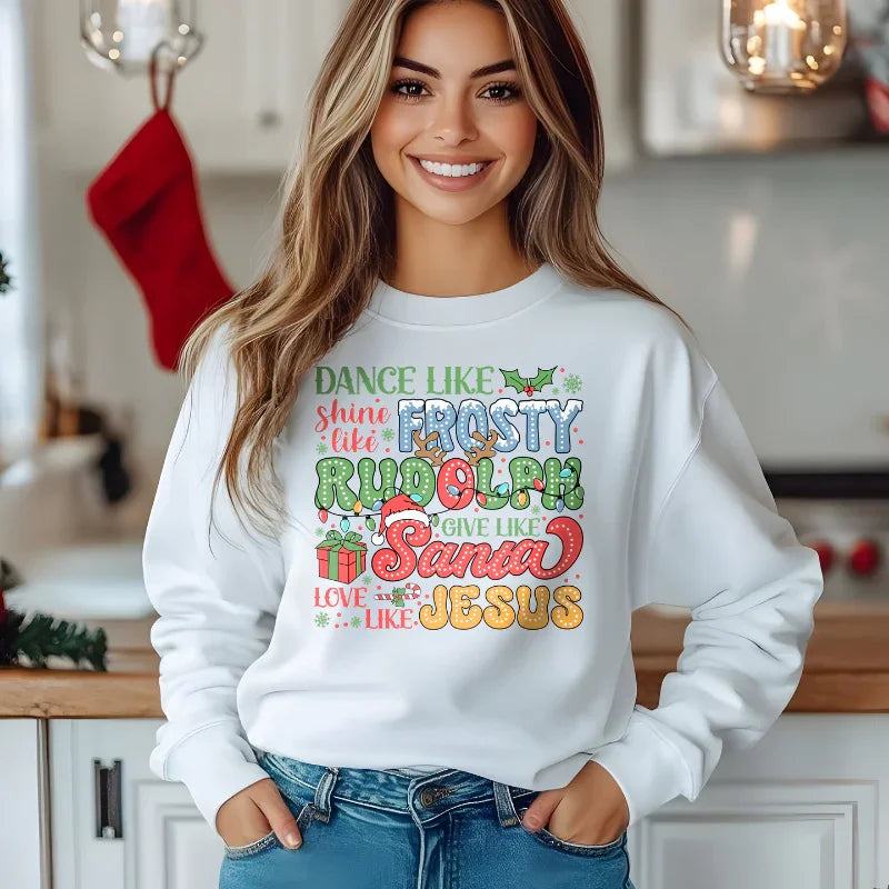 Love Like Jesus | Christmas Sweatshirt