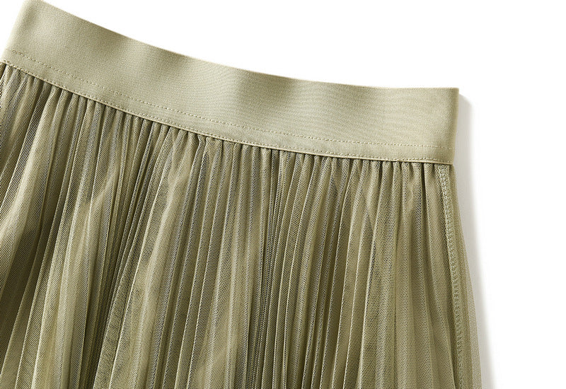 Tulle Maxi Skirt – Boho Summer A-Line Style