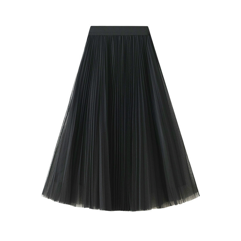 Tulle Maxi Skirt – Boho Summer A-Line Style