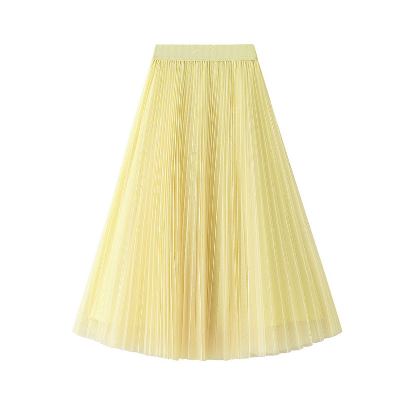 Tulle Maxi Skirt – Boho Summer A-Line Style