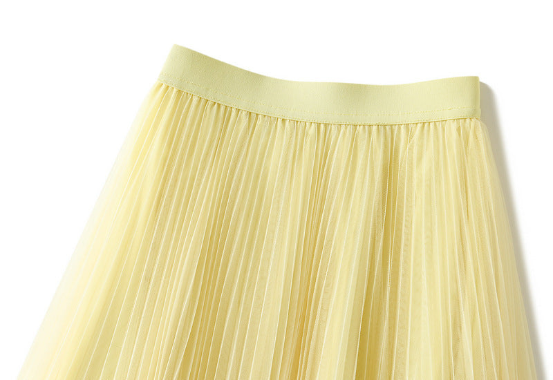 Tulle Maxi Skirt – Boho Summer A-Line Style