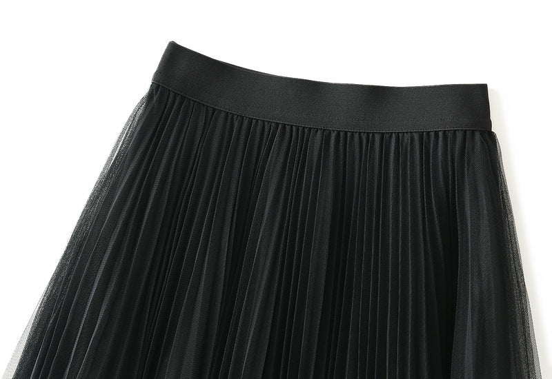 Tulle Maxi Skirt – Boho Summer A-Line Style