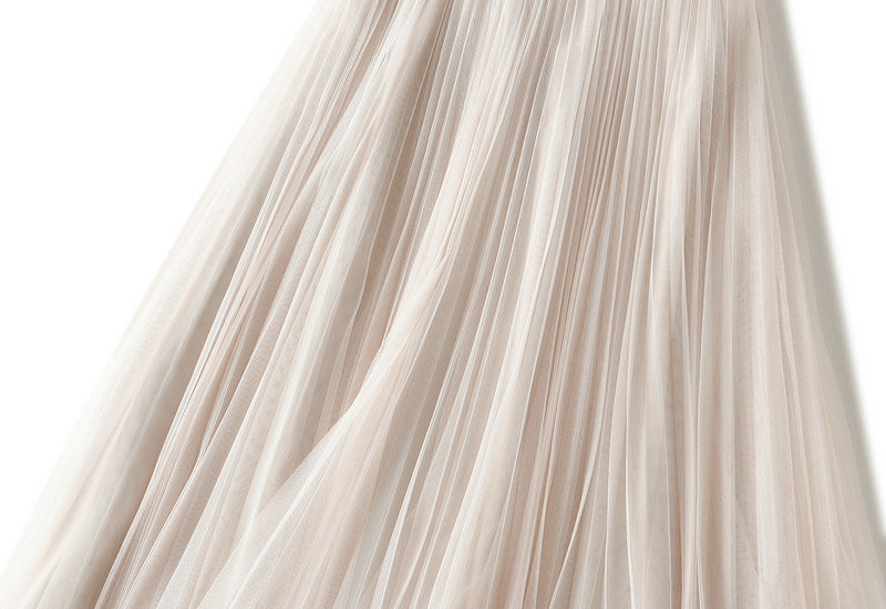 Tulle Maxi Skirt – Boho Summer A-Line Style