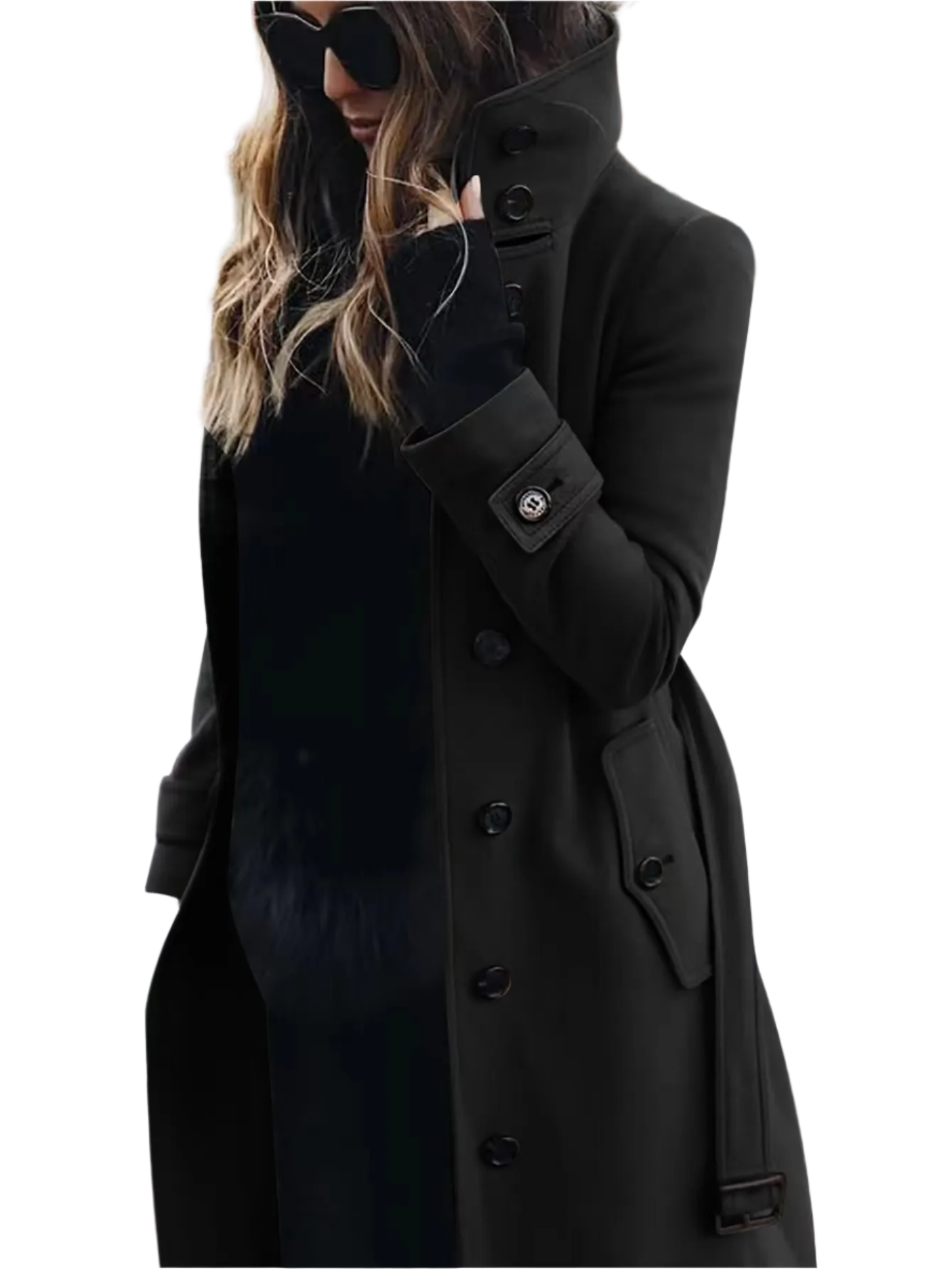 Women's Autumn Winter Warm Single Breasted Coat