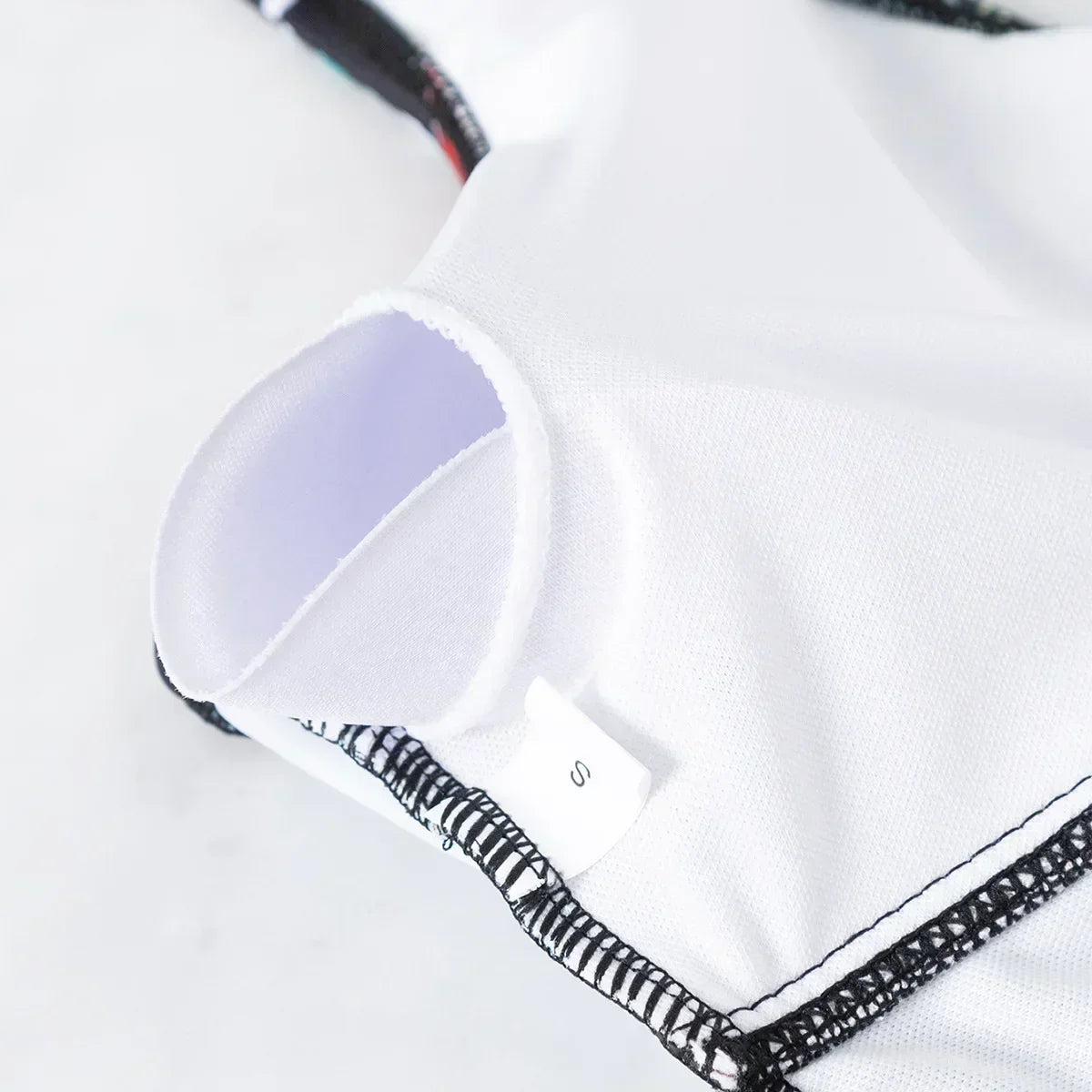 Plus Size Padded Swimsuit White Dot Swimdress