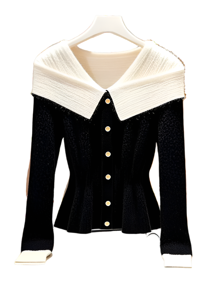 Women’s Vintage Spring Knitted Cardigan Sweater