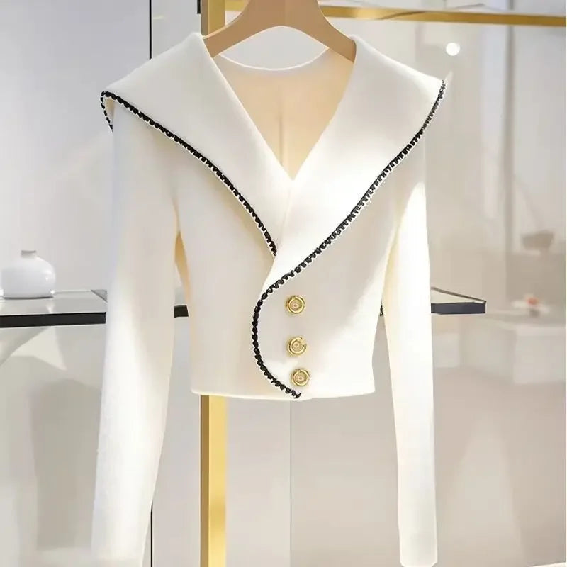 Women’s Vintage Spring Knitted Cardigan Sweater