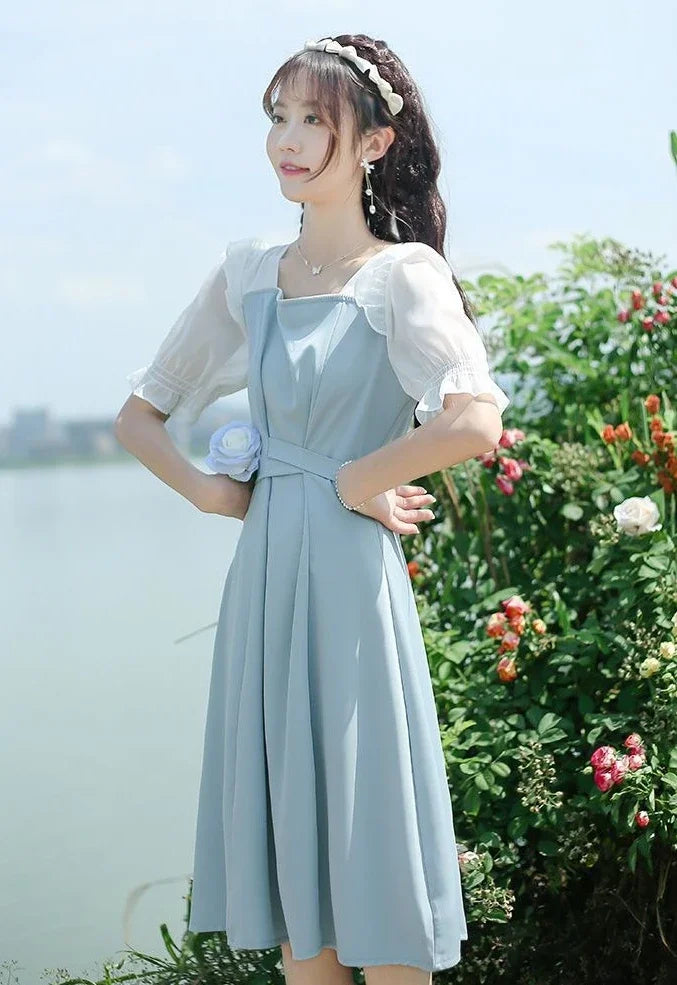 Women Satin Silk Dress Midi - High Quality Design