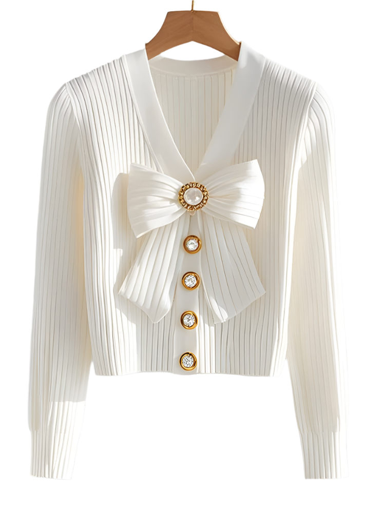 Women’s Vintage Spring Knitted Cardigan Sweater