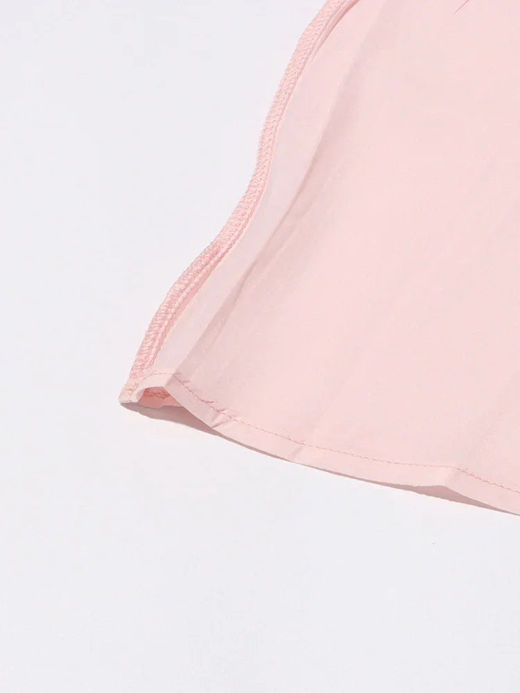 Patchwork Diamond Dress With Bowknot For Women High Waist