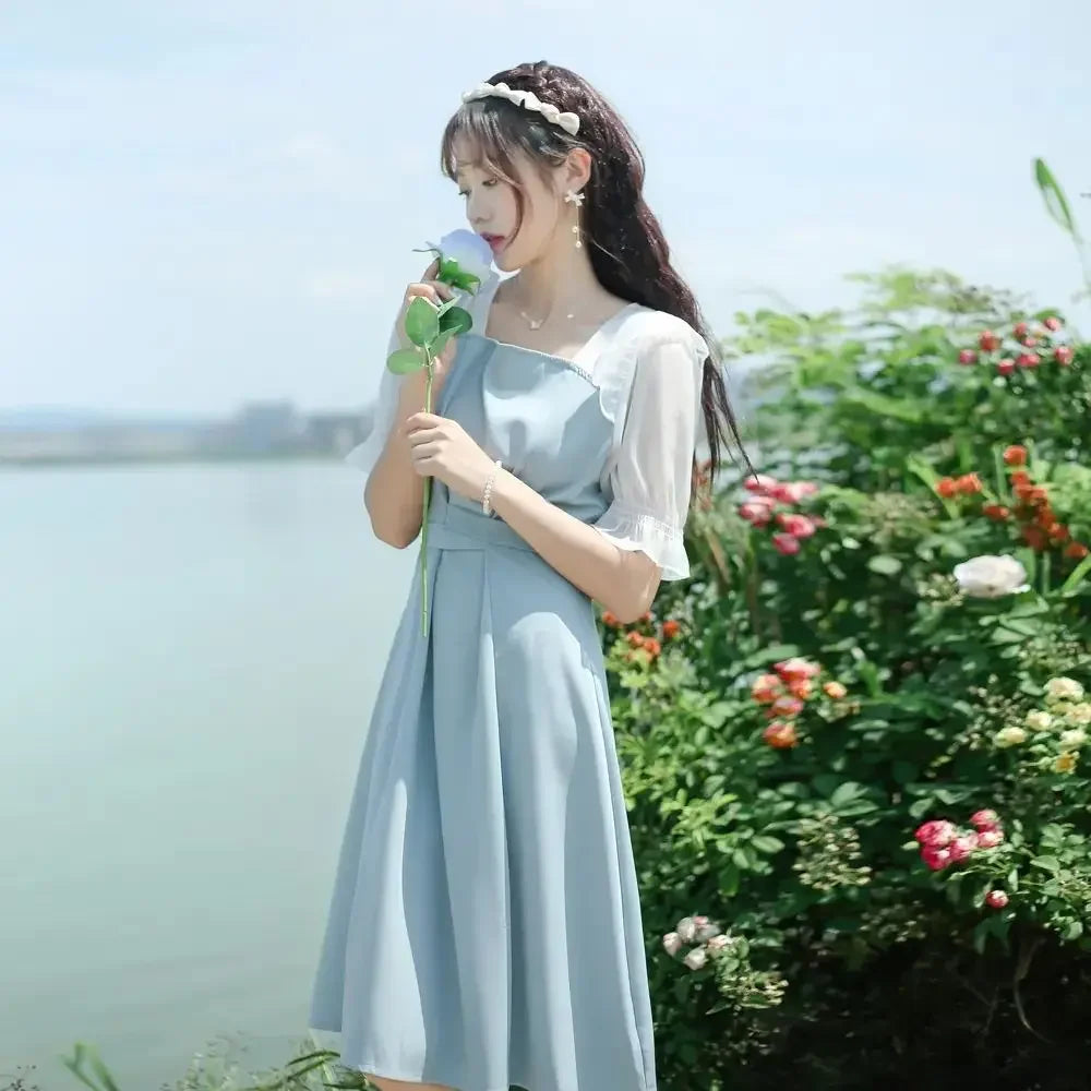 Women Satin Silk Dress Midi - High Quality Design