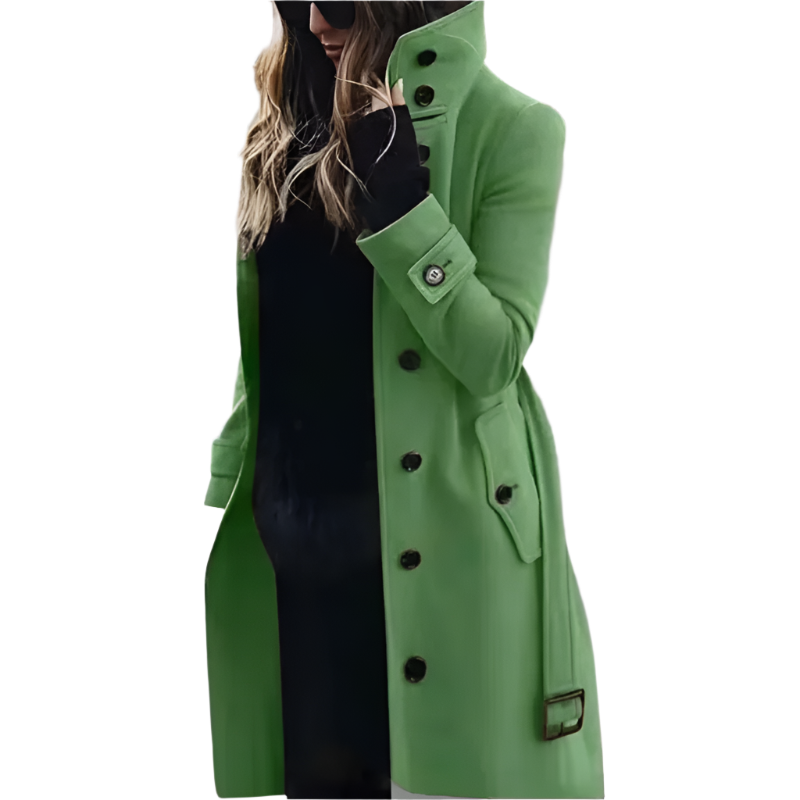Women's Autumn Winter Warm Single Breasted Coat