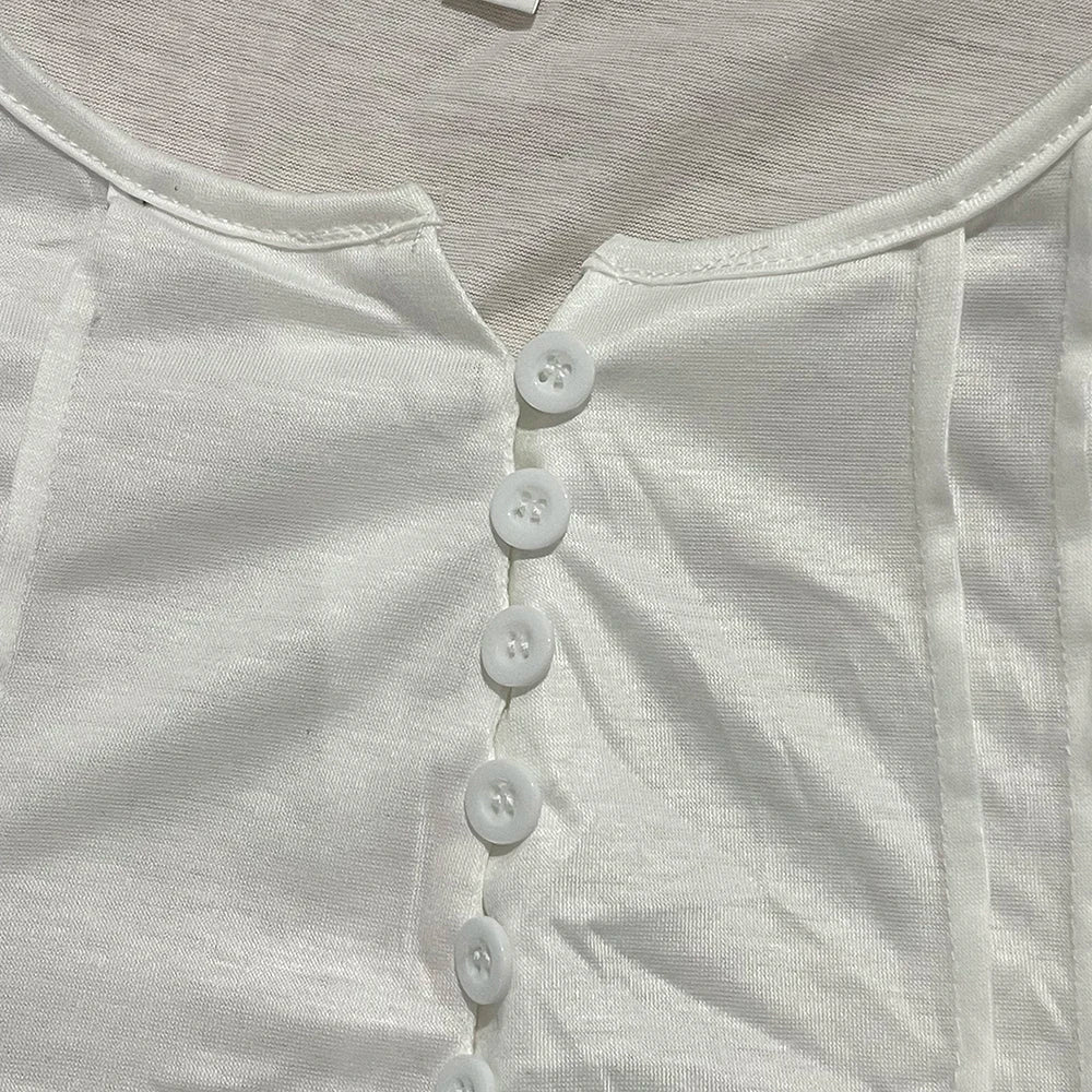 Women’s Floral V-Neck Summer Shirt – Casual Streetwear Top
