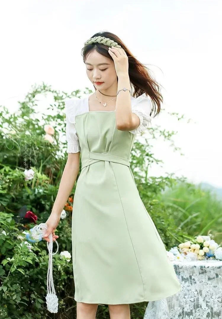 Women Satin Silk Dress Midi - High Quality Design