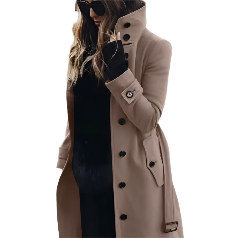 Women's Autumn Winter Warm Single Breasted Coat