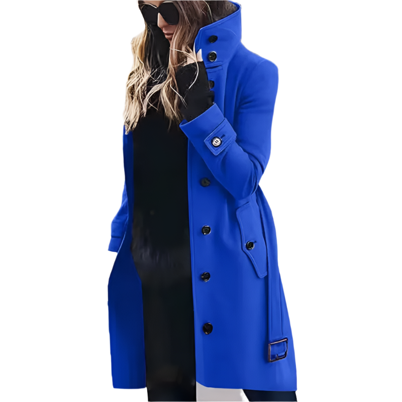 Women's Autumn Winter Warm Single Breasted Coat
