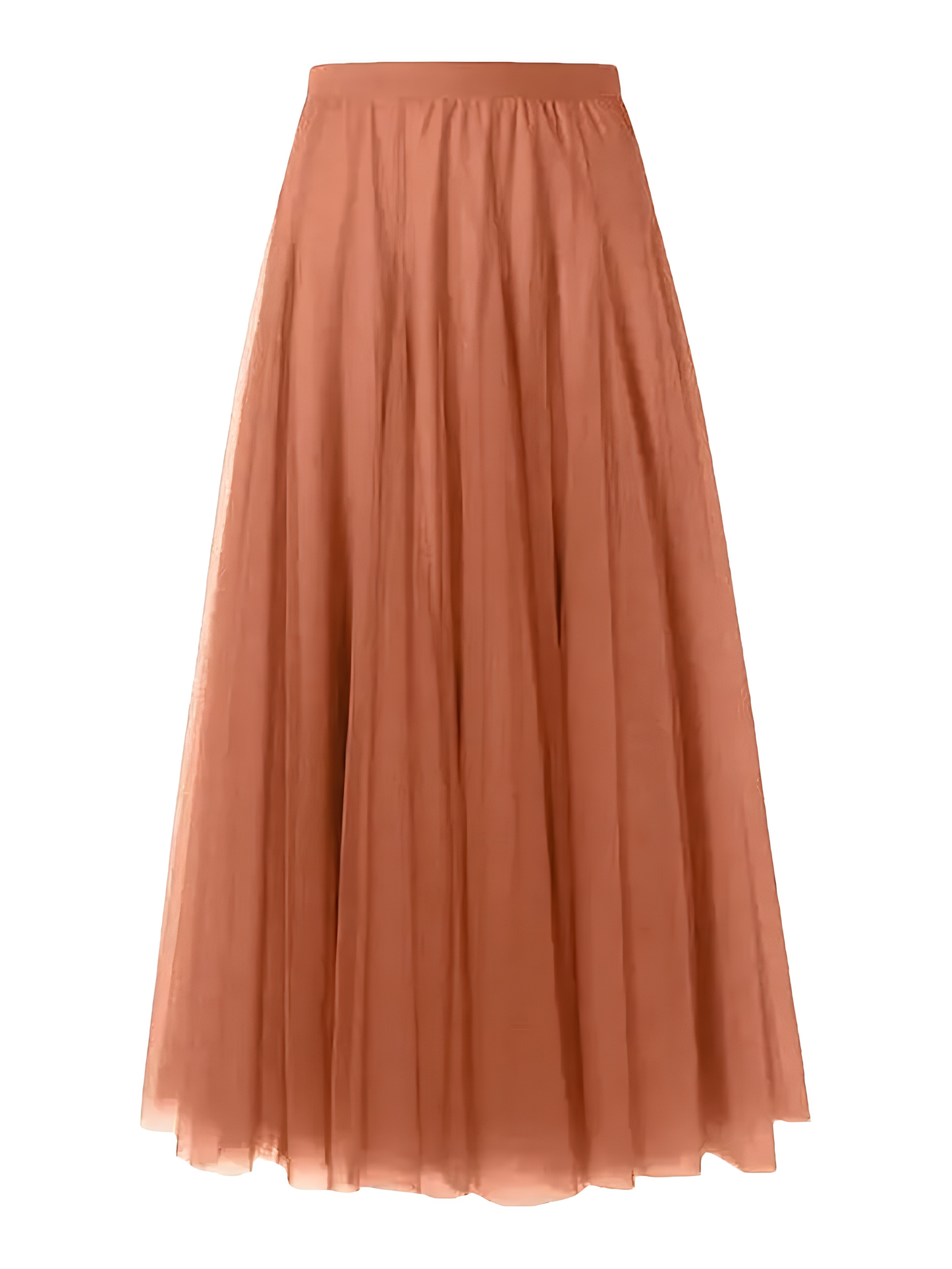 Caramel Mesh Tutu Skirt