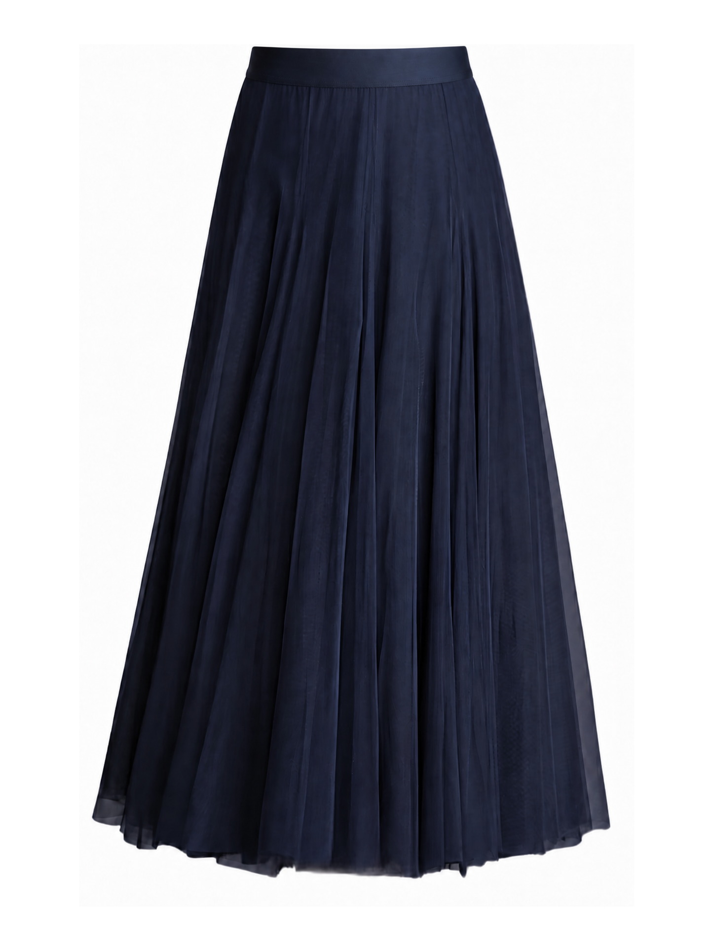 Dark Navy Blue Mesh Tutu Skirt