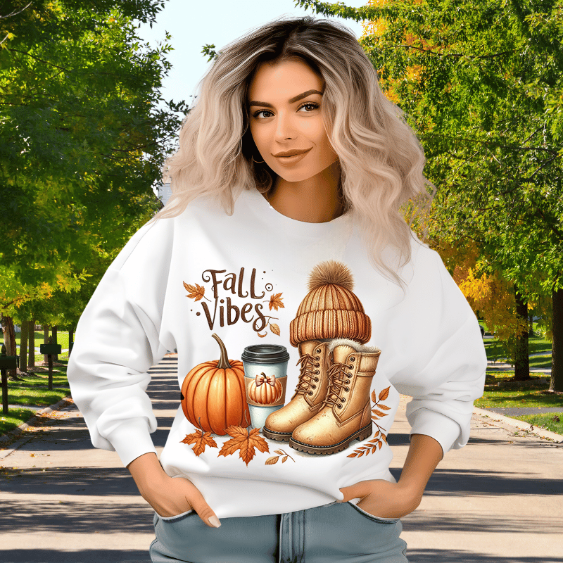 Fall Vibes | Women's Fall Sweatshirt