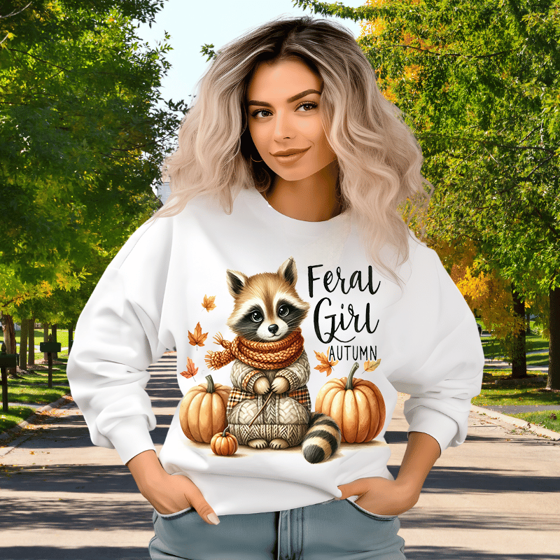 Feral Girl | Women's Fall Sweatshirt