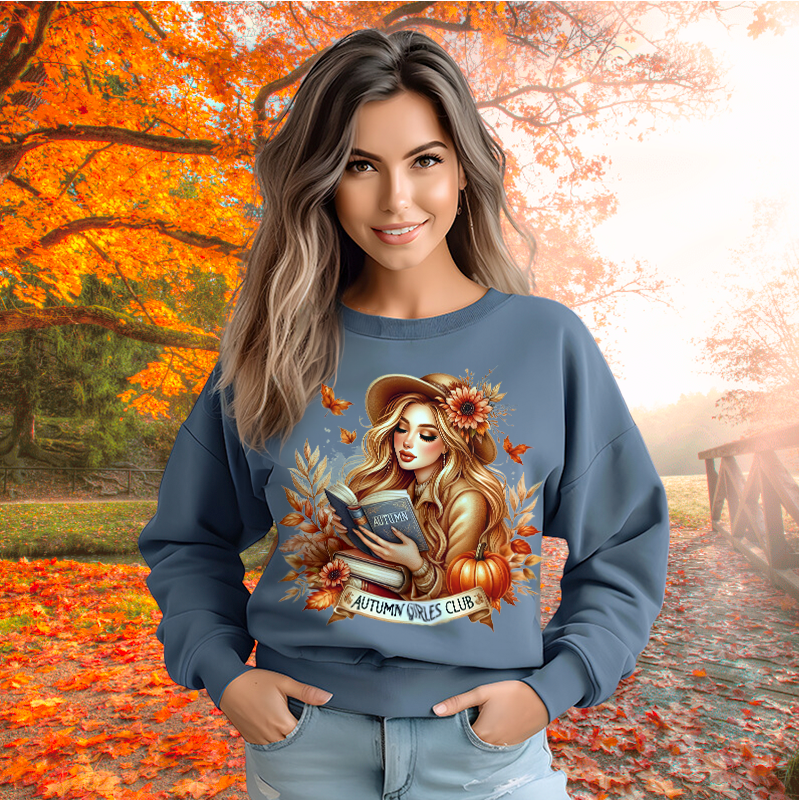 AUTUMN GIRLS CLUB | Women's Fall Sweatshirt