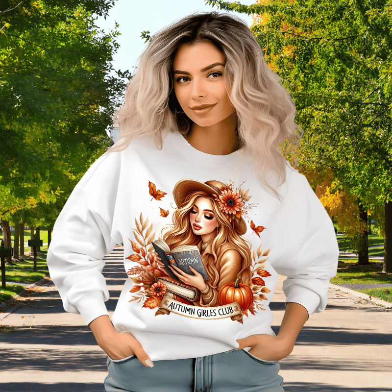 AUTUMN GIRLS CLUB | Women's Fall Sweatshirt