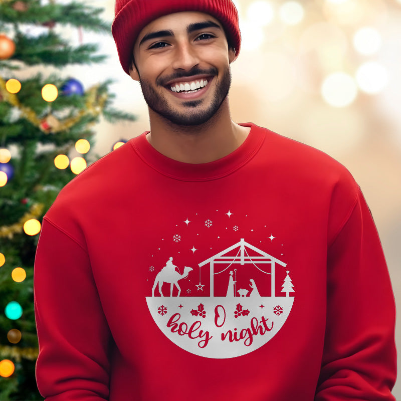 O Holy Night | Christmas Sweatshirt