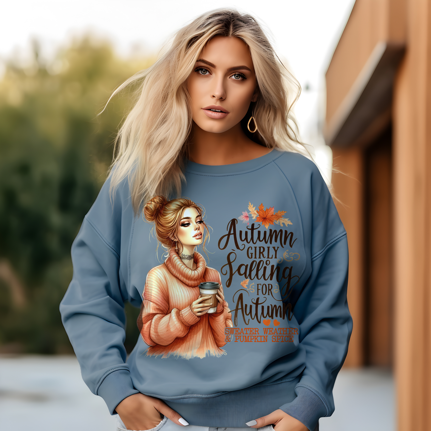 Autumn Girly | Women's Fall Sweatshirt