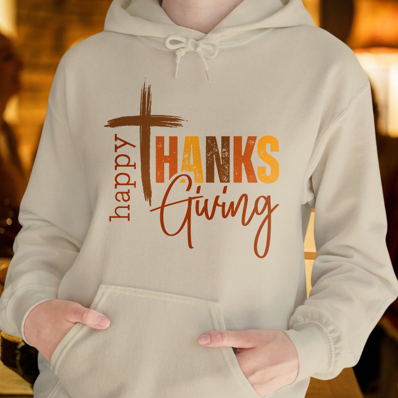 Happy Thanks Giving | Women's Thanksgiving Hoodie