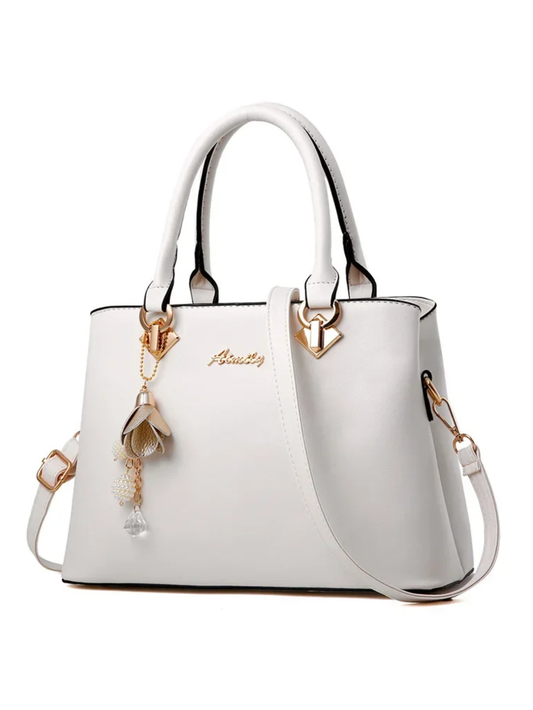 Designer Leather Shoulder & Handbag | PU Leather | Solid Colors