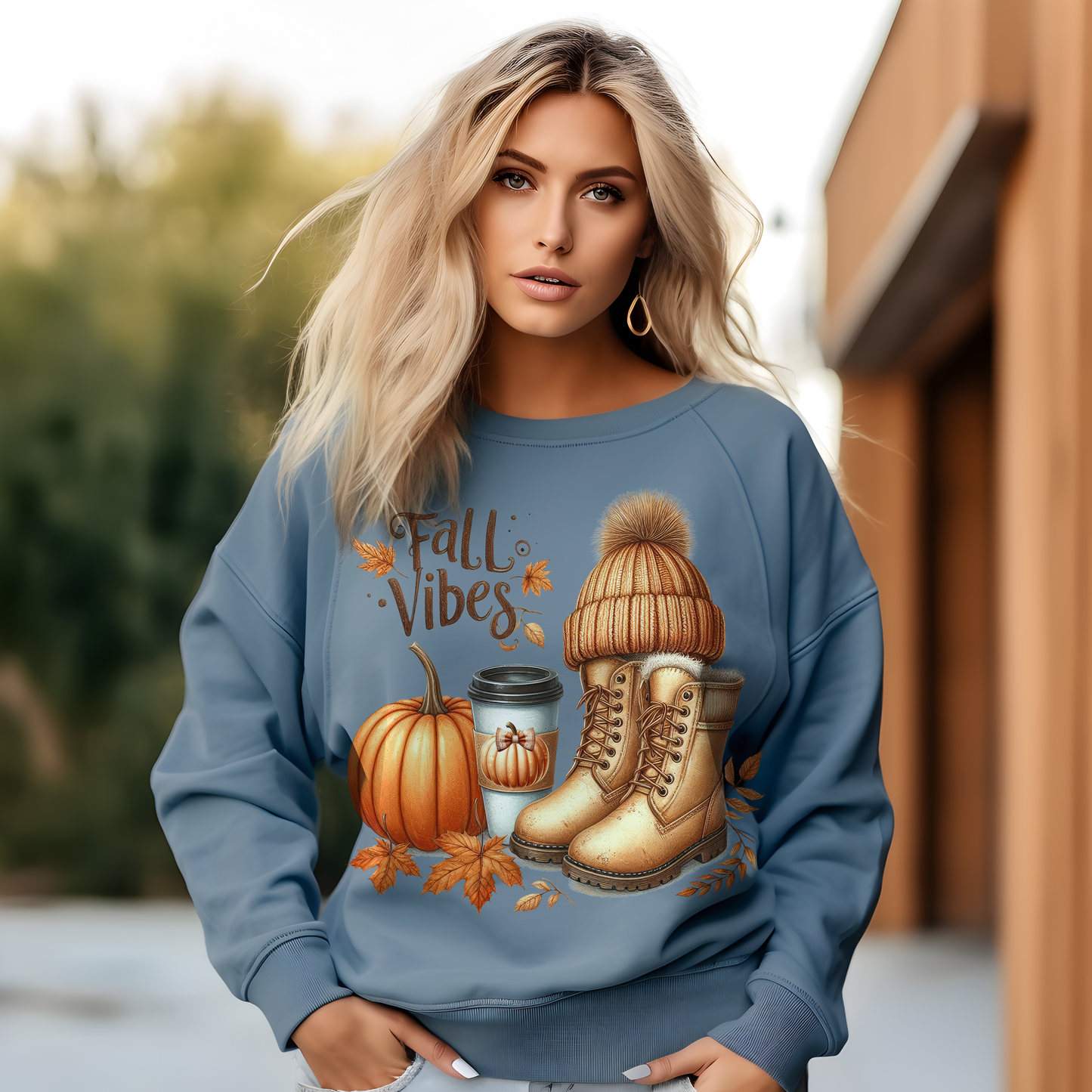 Fall Vibes | Women's Fall Sweatshirt