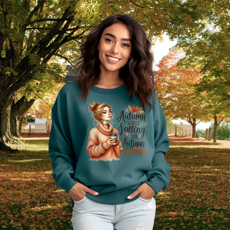 Autumn Girly | Women's Fall Sweatshirt