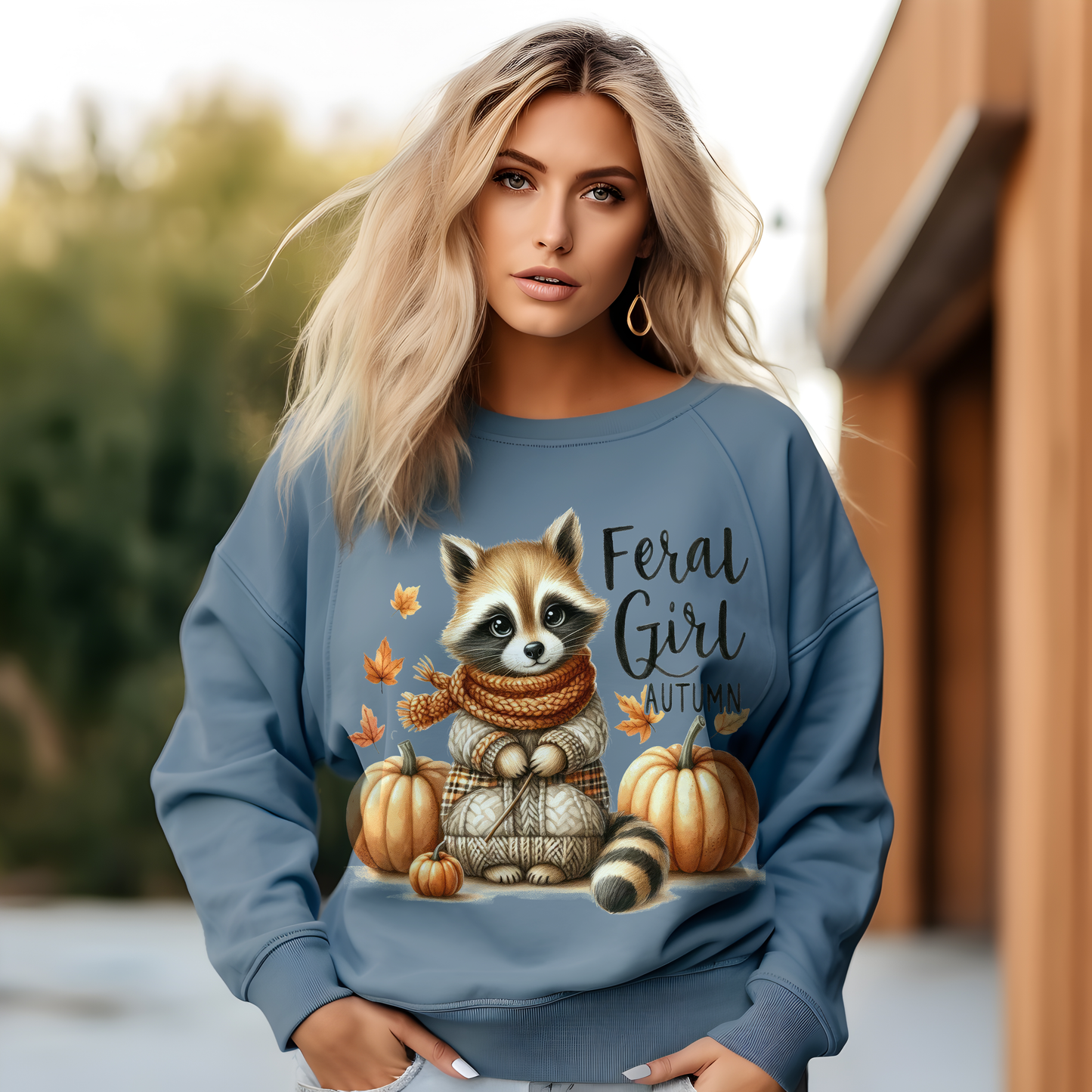 Feral Girl | Women's Fall Sweatshirt